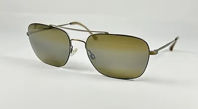 Maui Jim Lava Tube Gold Matte Polarized Sunglasses MJ786-16M • $74.95