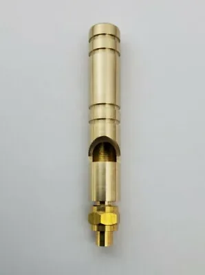 £15.75 • Buy Model Live Steam Turned Brass Whistle 9mm Diameter 