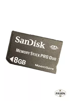 SanDisk Memory Stick Pro Duo 8GB Memory Card For Sony Camera / PSP (FVS026099) • $15.99