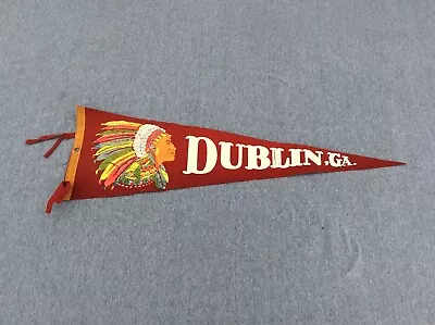 Vintage Dublin GA Pennant • $45