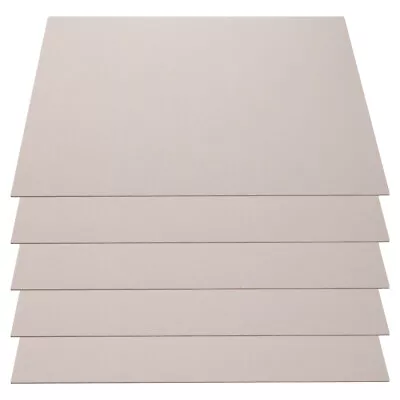 White Chipboard Sheets For Crafts A3 Size 5Pcs DIY Scrapbooking Kraft Board • £25.19