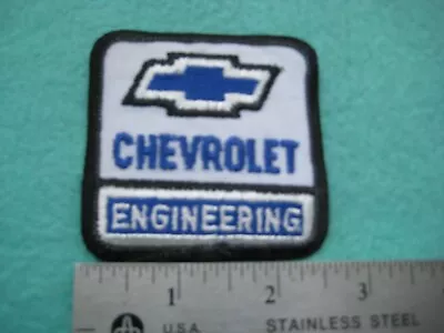 $14 • Buy Vintage Rare Chevrolet Engineering Dealer Service Parts Racing Patch