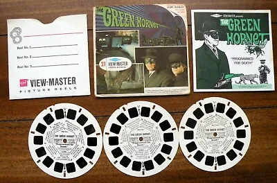 1966 Sawyers View-Master Green Hornet 3 Reel Set With Booklet • $55