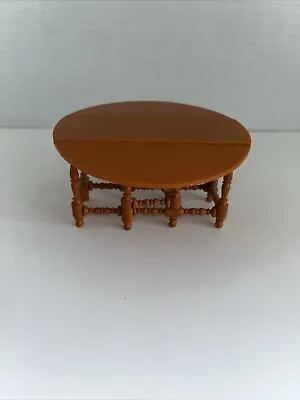 Vintage Marx Little Hostess Dollhouse Drop-Leaf Table/Console Table  • $6.99