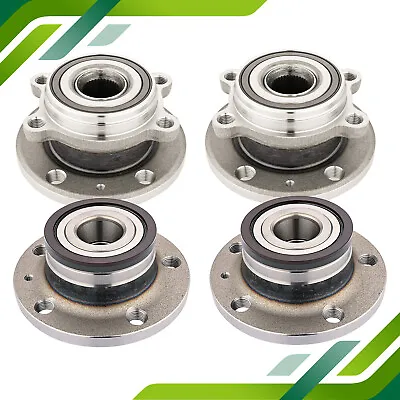 FWD Front & Rear Wheel Hub & Bearings For VW EOS TIGUAN GOLF GTI Passat CC Jetta • $108.66