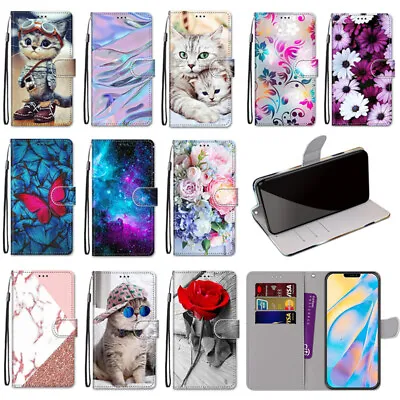 Flip Leather Phone Case For Samsung A13 A12 A52s A32 A22 A14 A54 Wallet Cover • £5.99