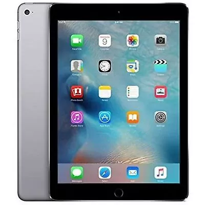 Apple IPad Air 2nd Gen 9.7  A1566 (Space Gray) 16 GB (B-Grade) • $74.99