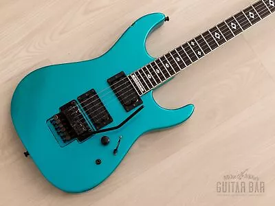 1988 Kramer Glide B-6 Superstrat HH Vintage Guitar Teal Green W/ Floyd Rose • $1699.99