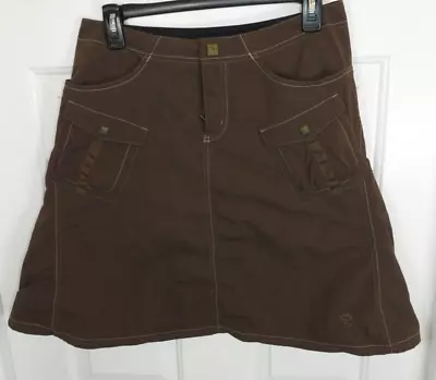 Mountain Hardwear Skirt La Rambla Cargo Expresso Women’s Size 6 • $16.90