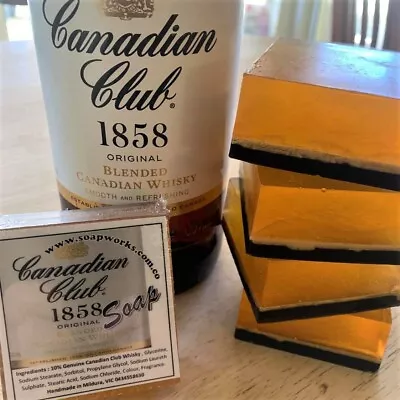 Canadian Club Whisky Soap • $12.95