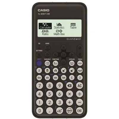 Casio ClassWiz Fx-83GT CW Scientific Calculator - Black • £6.60