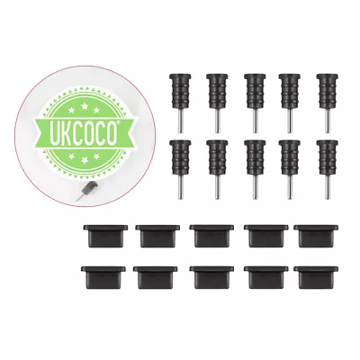 10 Pairs Dust-proof Plugs Cell Phone Anti Plug Earphone Plug Micro Usb Plug • $7.59