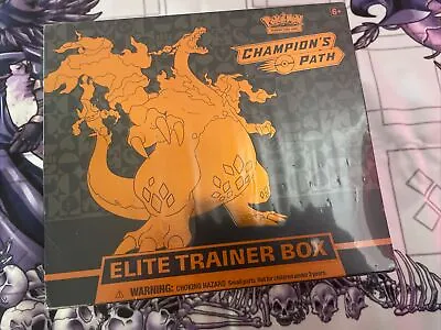 Pokemon TCG: Champion's Path CHARIZARD Elite Trainer Box ETB - Factory Sealed • $99.99
