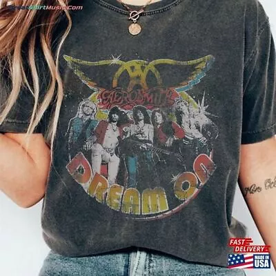 Aerosmith Farewell Tour 2023 Vintage Shirt Dream On Band T Shirt Unisex NH9229 • $22.99