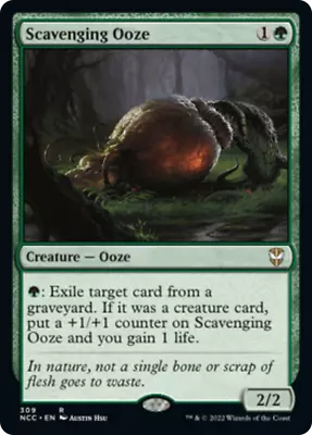 Scavenging Ooze Streets Of New Capenna Commander NM Green Rare MTG CARD ABUGames • $1.36