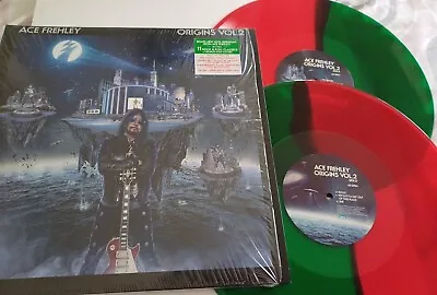 Ace Frehley Kiss Origins Vol 2 Red Green Coloured Vinyl 2 Disc • £11.99
