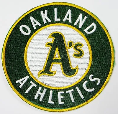 LOT OF (1) MLB BASEBALL OAKLAND A's EMBROIDERED PATCH PATCHES ITEM # 48 • $5.99