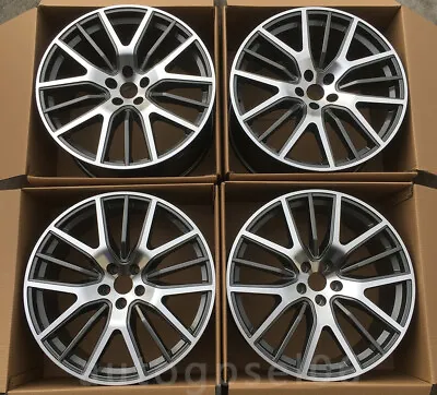 For Maserati Levante 22  Gray Style Square Wheels Rims 22x9 Offset35 Set Of 4 • $2380