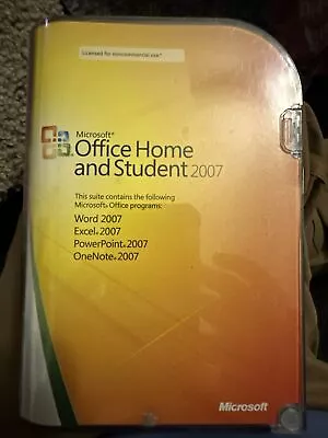 Microsoft Office Home And Student 2007 With Product Key • $14.88