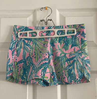 Lilly Pulitzer Ocean View Short Mandevilla Baby Hip Nautic Sz XXS • $14.99