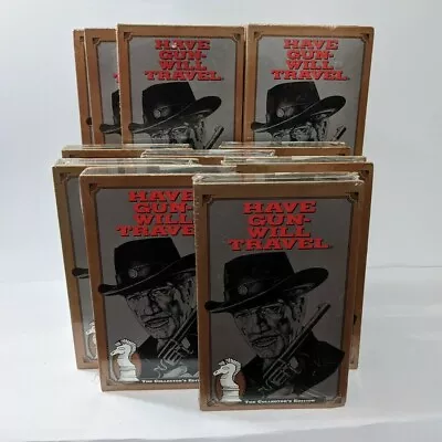 13 Have Gun Will Travel Classic TV Show VHS Tapes Factory Sealed Western • $29.95