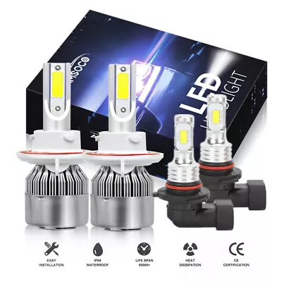 For Mercury Mariner 2005-2011 White LED Headlights Fog Light Bulbs Upgrade Kit • $32.99