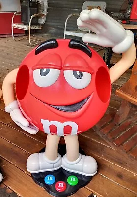 M&M Red Character Candy Store Display  Collectible 41.5” Tall • $375