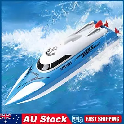 2.4GHz RC Racing Boat High Speed Fast RC Boats For Adults And Kid (Blue) • $29.29
