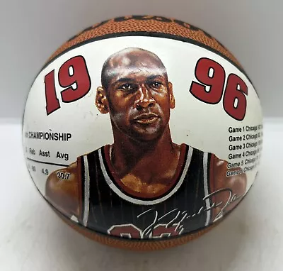 Vintage 1996 Michael Jordan Chicago Bulls 4th Championship Wilson Basketball • $9.99