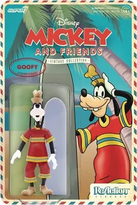 Disney Mickey And Friends Vintage Collection Hawaiian Goofy Reaction Figure • $12.48