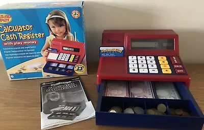 £19.99 • Buy Learning Resources Cash Register Till / Working Calculator EYFS Role Play Boxed!