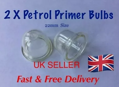 £3.15 • Buy 2 X 22mm Primer Bulb McCulloch / Stihl Petrol Strimmer Etc  FREE Post ⭐⭐⭐