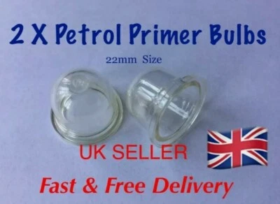 £3.15 • Buy Primer Bulb 2x 22mm McCulloch / Stihl Petrol Strimmer Etc  FREE Post ⭐⭐⭐