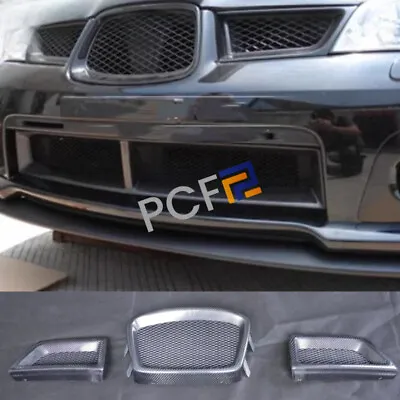 For Subaru Impreza WRX STI 2006-2007 Real Carbon Fiber Front Kidney Grille Grill • $235.50