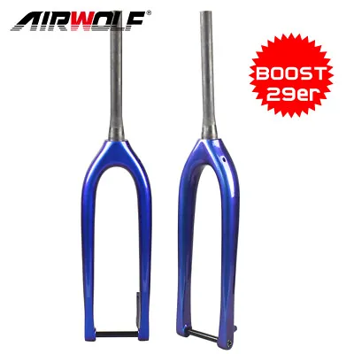 Chameleon Carbon Fiber Bicycle Boost Fork 29er Mtb Mountain Bike Forks 110*15mm • $109