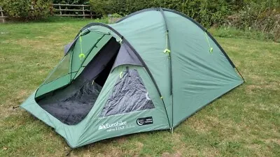 Eurohike Cairns 3 DLX Nightfall - 3 Man Festival Camping Tent Hiking Backpacking • £59.99