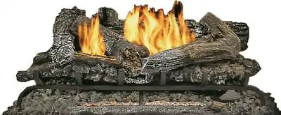 New Kozy World Gld2466r Vent Free 24  Dual Fuel Gas Logs With Remote 3232949 • $605.99