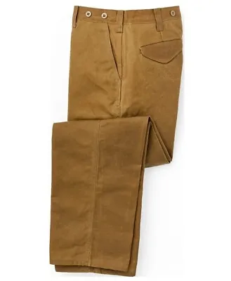 $189.99 • Buy Filson Oil Finish Single Tin Pants 32 MADE IN USA 10014005 Dark Tan Khaki