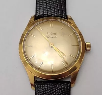 Vintage 1960's Zodiac Automatic Men's Watch • $269