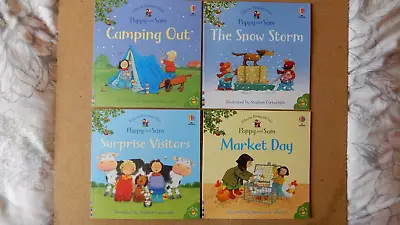 £8 • Buy Poppy And Sam Usborne Farmyard Books X 4 New - Camping,Market,Visitors,SnowStorm