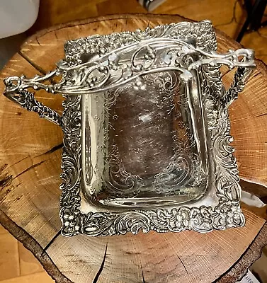 Quadruple Plate New York  Adelphi Silver Plate With Beautiful Detailed Handle • $100