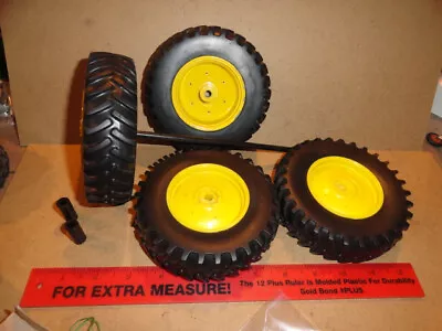 1/16 John Deere  Rims And Tires  Parts • $42.50