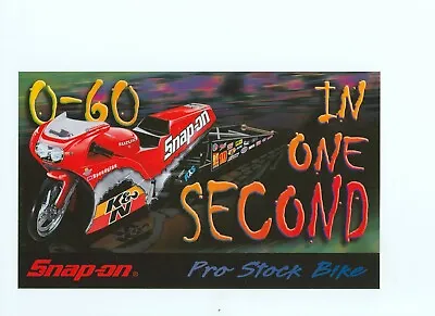  NEW  Vintage Snap-on Tools Racing Tool Box Sticker Decal Man Cave Garage #7 • $25.21