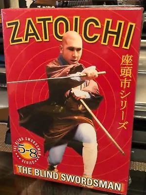 Zatoichi: The Blind Swordsman Volumes 5 - 8 (DVD) Kenji Misumi Shintaro Katsu.. • $114.98