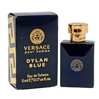 Versace Dylan Blue Men's EDT Mini 5 Ml - Aquatic Elegance Dab-On Cologne • $9.99