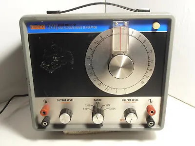 Eico Sine/Square Wave Generator Model 379 Powers On Unknown Operating Condition • $75