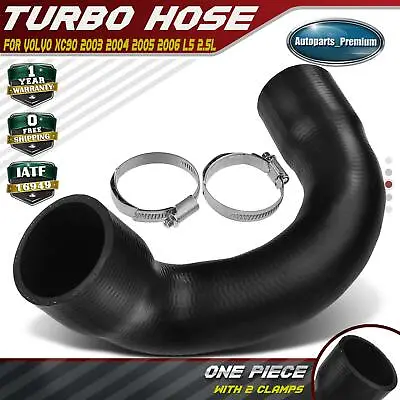 Turbocharger Intercooler Hose Upper W/ 2 Clamps For Volvo XC90 2003-2006 L5 2.5L • $37.99