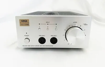 $554.70 • Buy STAX SRM-006TA Headphone Amplifier Dolby Digital Silver XLR Japan Used