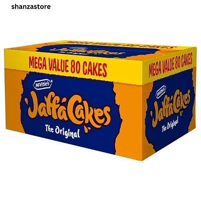 McVitie's Jaffa Cakes Mega Value Pack 80 Count (4 Packs Of 20 Cakes) | • £12.49