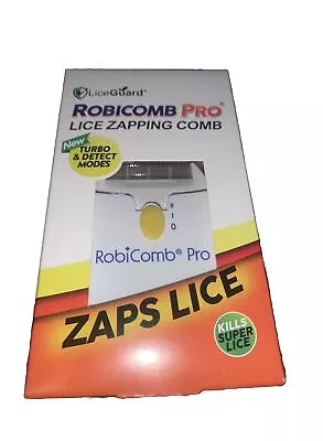 Robicomb Pro Lice Zapping Comb Liceguard Rids Lice Extra Strength Hair Lice Fix • $29.95